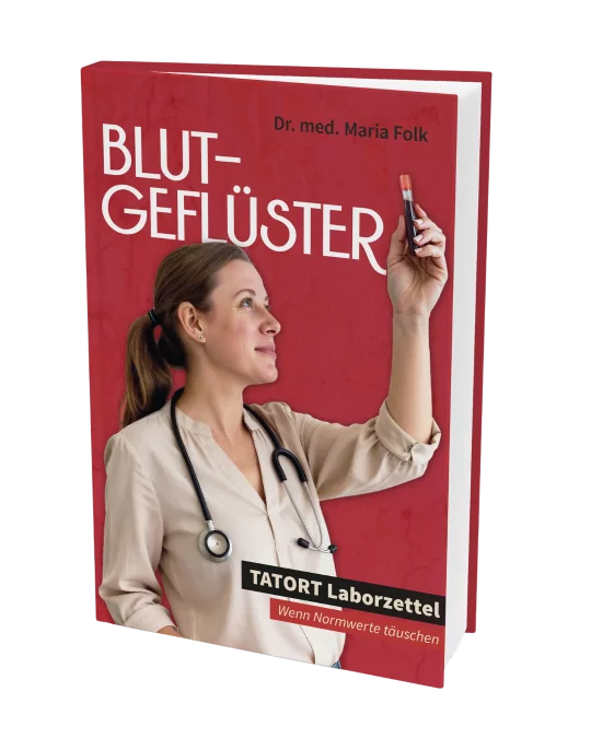 Originalcover Blutgeflüster von Dr. med. Maria Folk