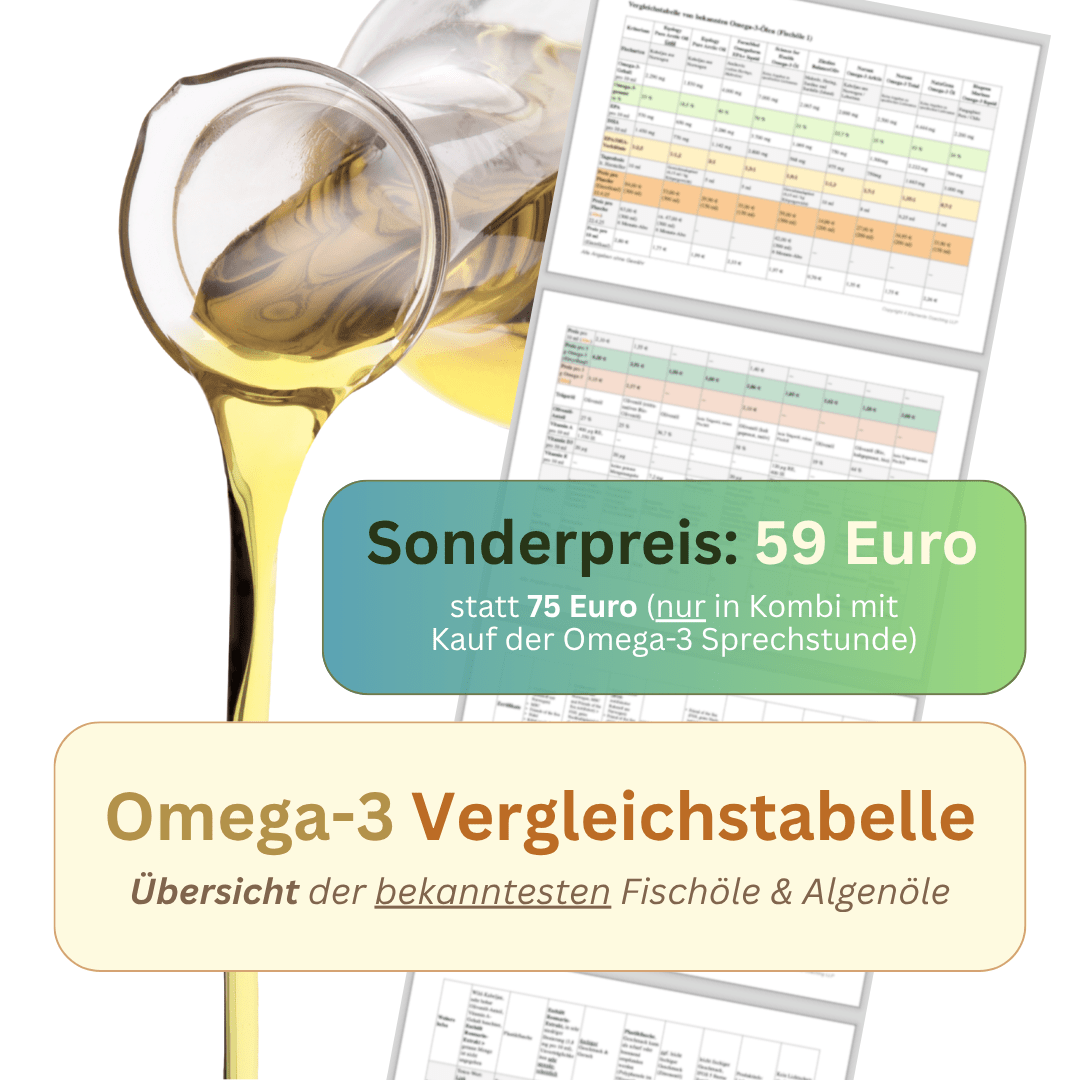 Omega-3 Tabelle Bonus